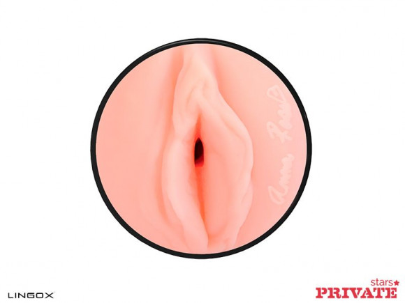 Мастурбатор-вагина Private Anna Rose Vagina в тубе с хвостиком для массажа простаты