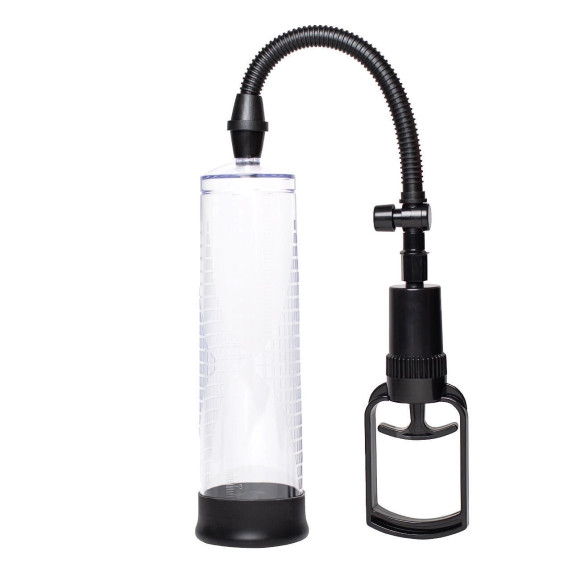 Прозрачная вакуумная помпа для пениса с 3 насадками Intern Прозрачная вакуумная помпа для пениса с 3 насадками Intern