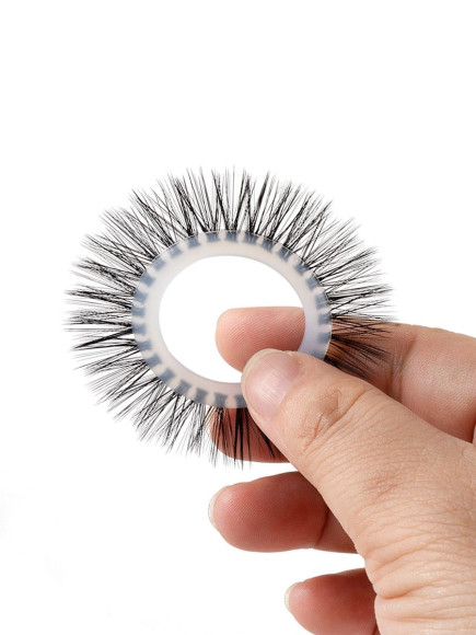 Круглое эрекционное кольцо с длинными «ресничками»