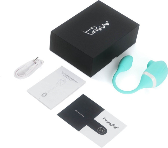 Мятный вакуумный вибростимулятор Tadpole Vibrating Dual Stimulation с виброхвостиком Мятный вакуумный вибростимулятор Tadpole Vibrating Dual Stimulation с виброхвостиком