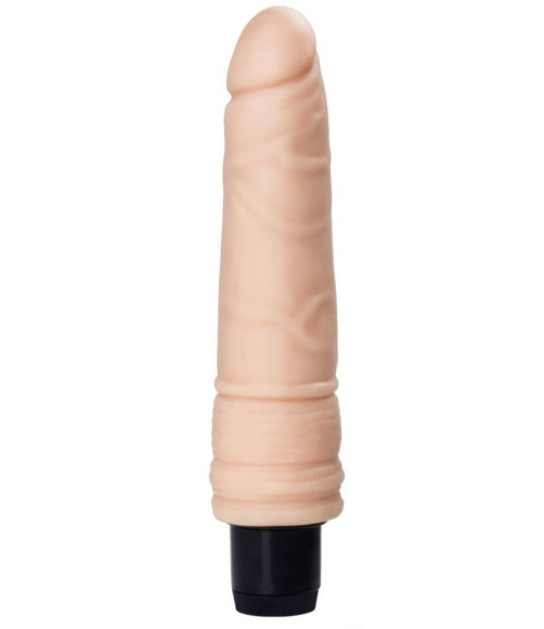 Многоскоростной вибратор реалистичной формы - 19 см. Многоскоростной вибратор реалистичной формы - 19 см.