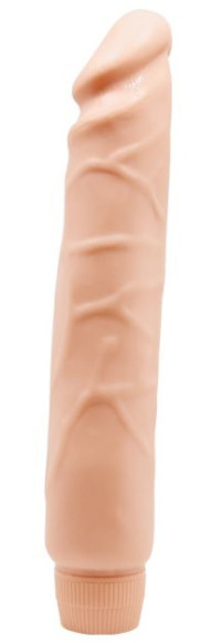 Телесный вибратор-реалистик Barbara - 25,5 см. Телесный вибратор-реалистик Barbara - 25,5 см.