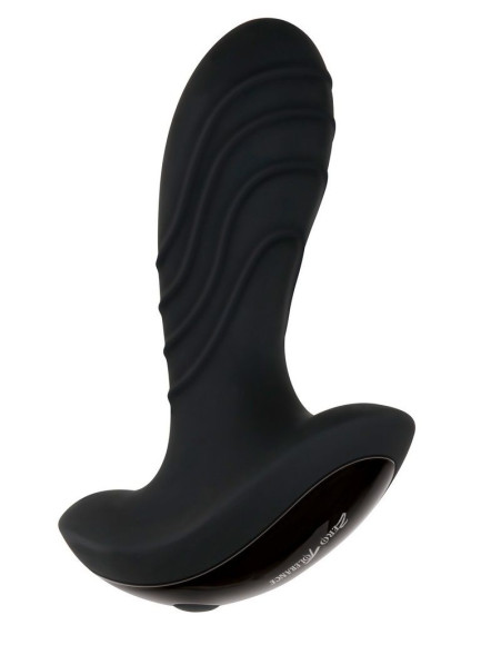 Черный вибростимулятор простаты The Gentleman - 12 см. Черный вибростимулятор простаты The Gentleman - 12 см.