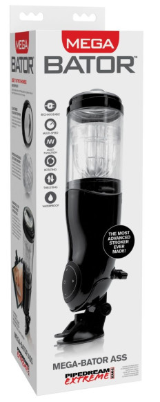 Прозрачный автоматический мастурбатор-анус Mega-Bator Ass Прозрачный автоматический мастурбатор-анус Mega-Bator Ass