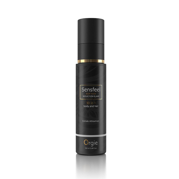 Мужской лосьон для тела и волос с феромонами Orgie Sensfeel For Man Pheromone Seduction Elixir - 100 мл. Мужской лосьон для тела и волос с феромонами Orgie Sensfeel For Man Pheromone Seduction Elixir - 100 мл.