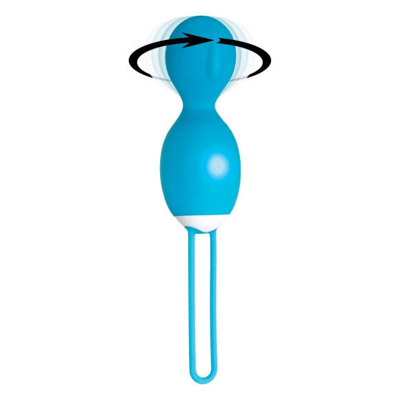 Голубые вагинальные шарики с вращением Twistin The Night Away Голубые вагинальные шарики с вращением Twistin The Night Away