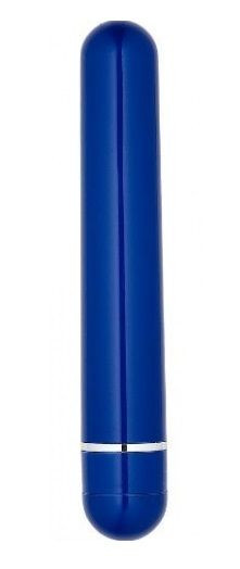 Синий классический вибратор The Big One - 20 см.