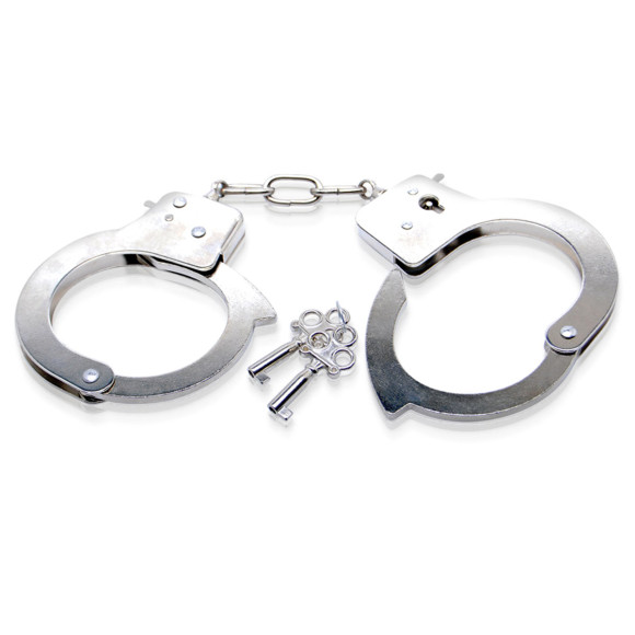 Металлические наручники Metal Handcuffs с ключиками Металлические наручники Metal Handcuffs с ключиками