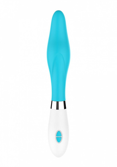 Бирюзовый фигурный вибратор Athamas - 22,7 см. Бирюзовый фигурный вибратор Athamas - 22,7 см.