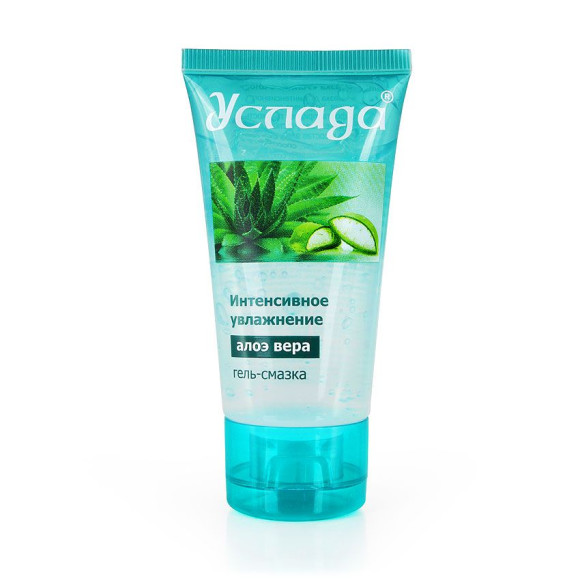 Гель-лубрикант на водной основе «Услада» с алое вера - 60 гр. Гель-лубрикант на водной основе «Услада» с алое вера - 60 гр.