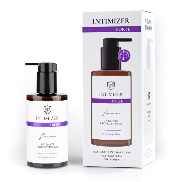Женский антибактериальный эко-гель для интимного ухода Intimizer Forte - 250 мл. Женский антибактериальный эко-гель для интимного ухода Intimizer Forte - 250 мл.