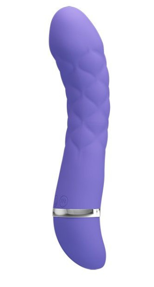 Сиреневый стимулятор G-точки Truda - 19,5 см. Сиреневый стимулятор G-точки Truda - 19,5 см.