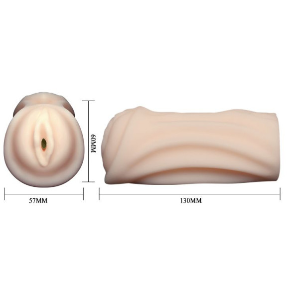 Эластичный мастурбатор-вагина Эластичный мастурбатор-вагина