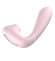 Нежно-розовый L-образный вибратор - 12,3 см. Нежно-розовый L-образный вибратор - 12,3 см.