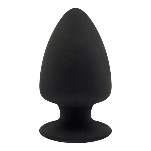 Черная анальная втулка SILEXD Plug Model 1 L - 13 см. Черная анальная втулка SILEXD Plug Model 1 L - 13 см.