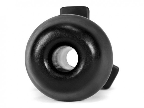 Анальная боеголовка Oxballs Ass Bomb Filler Plug Black S - 7,5 см.