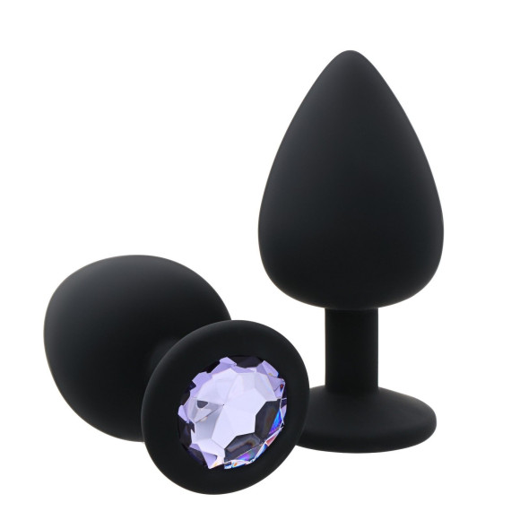 Черная силиконовая пробка Оки-Чпоки - 9,4 см. Черная силиконовая пробка Оки-Чпоки - 9,4 см.