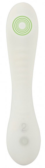 Люминесцентный вибратор для точки G Glow in the dark G-Spot - 17,9 см.