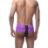 Мужские фиолетово-черные трусы с пикантной шнуровкой Мужские фиолетово-черные трусы с пикантной шнуровкой