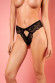 Кружевные трусики-танга с соблазнительными вырезами Кружевные трусики-танга с соблазнительными вырезами