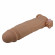 Телесная насадка на пенис Xerxes - 22 см.