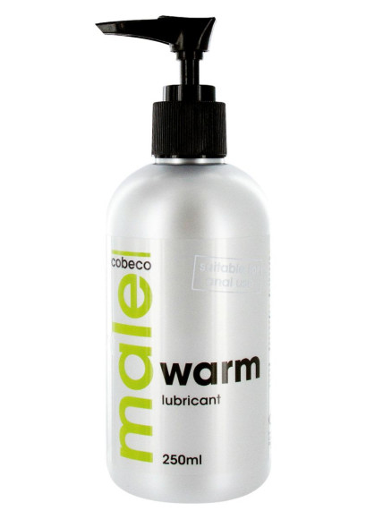 Лубрикант с согревающим эффектом MALE Cobeco Warm Lubricant - 250 мл. Лубрикант с согревающим эффектом MALE Cobeco Warm Lubricant - 250 мл.