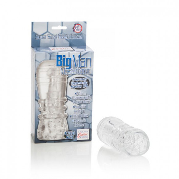 Прозрачный мастурбатор Big Man Masturbator