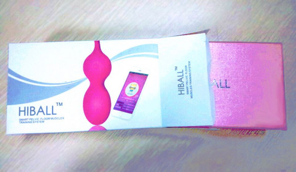 Вагинальный шарик-тренажер HiBall-1, совместимый с гаджетами iOs и Android 