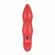 Красный анальный вибратор COLT Rider - 14 см.
