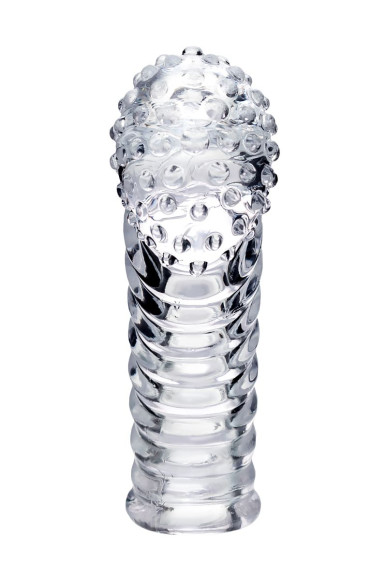 Прозрачная рельефная насадка на палец Dale - 8,5 см. Прозрачная рельефная насадка на палец Dale - 8,5 см.