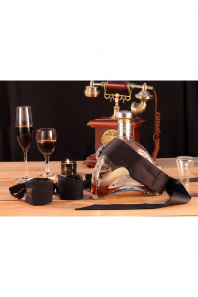 Набор для фиксации Romfun - маска на глаза и наручники