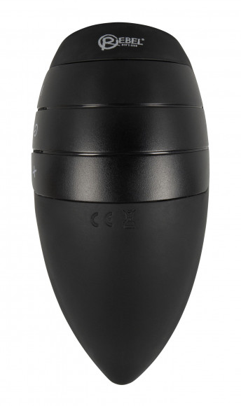 Черный мастурбатор с гибкими крылышками