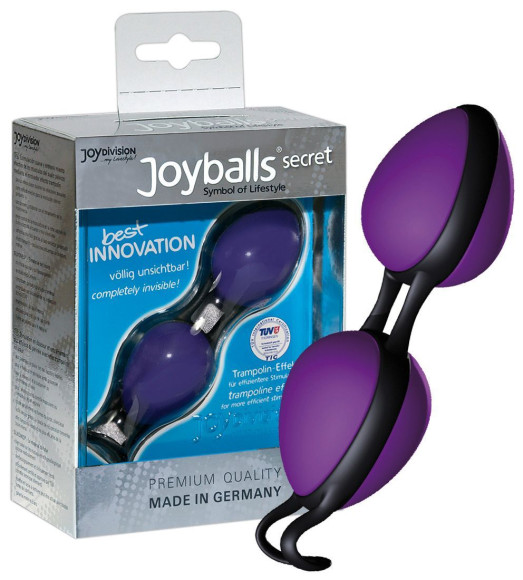 Фиолетовые вагинальные шарики Joyballs secret Фиолетовые вагинальные шарики Joyballs secret
