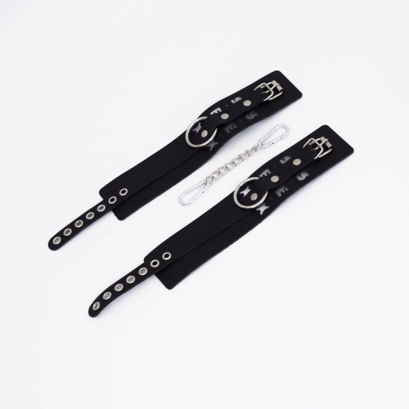 Черные кожаные оковы Sex Черные кожаные оковы Sex