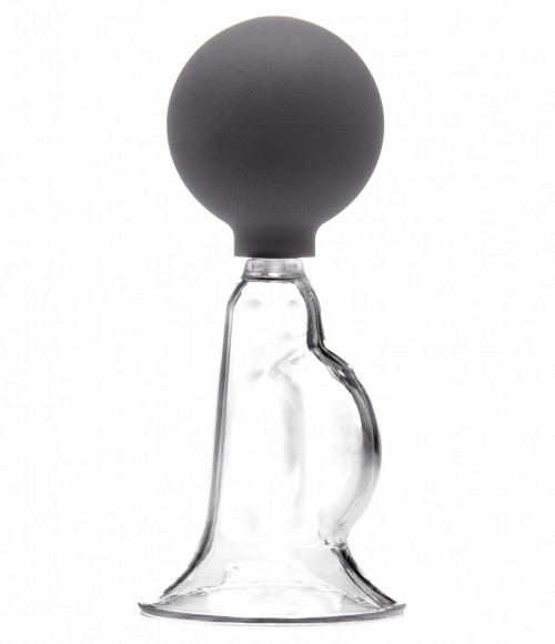 Чёрная вакуумная помпа для сосков 