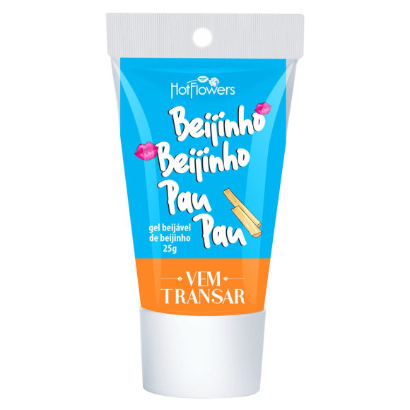 Гель для оральных ласк Beijinho Beijinho Pau Pau со вкусом кокоса - 25 гр. Гель для оральных ласк Beijinho Beijinho Pau Pau со вкусом кокоса - 25 гр.
