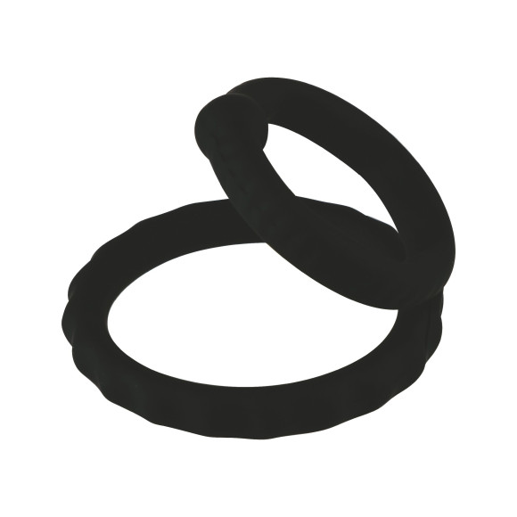 Двойное эрекционное кольцо из медицинского силикона Двойное эрекционное кольцо из медицинского силикона