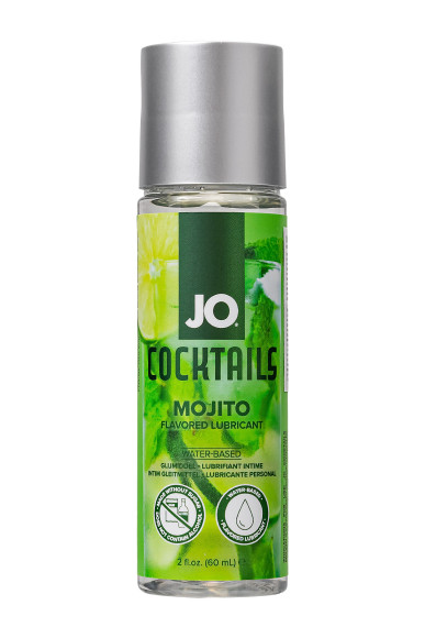 Вкусовой лубрикант на водной основе JO Cocktails Mojito - 60 мл. Вкусовой лубрикант на водной основе JO Cocktails Mojito - 60 мл.