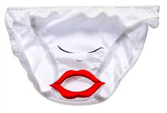 Женские трусики с ротиком Женские трусики с ротиком