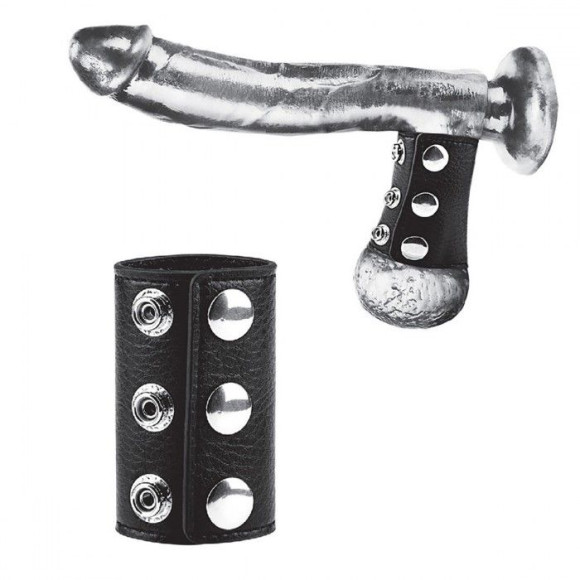 Чёрная утяжка на кнопках 100% PVC STRAP WITH METAL SNAP Чёрная утяжка на кнопках 100% PVC STRAP WITH METAL SNAP