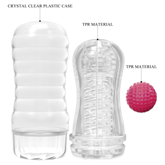 Прозрачный текстурированный мастурбатор Vacuum Cup Masturbator Black Hole Прозрачный текстурированный мастурбатор Vacuum Cup Masturbator Black Hole