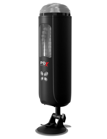 Серый мастурбатор-вагина с функцией переминания Ultimate Milker Серый мастурбатор-вагина с функцией переминания Ultimate Milker