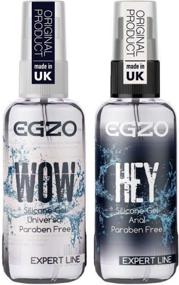Набор лубрикантов на силиконовой основе Egzo Expert Line - 2 х 50 мл. Набор лубрикантов на силиконовой основе Egzo Expert Line - 2 х 50 мл.