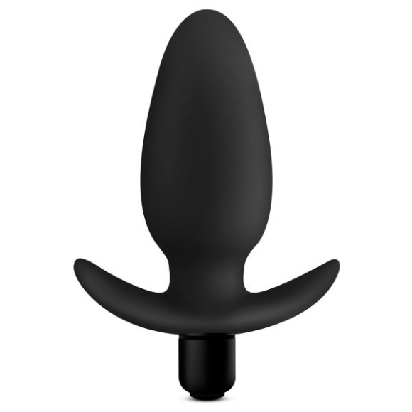 Черная анальная вибропробка Silicone Saddle Plug - 12,1 см. Черная анальная вибропробка Silicone Saddle Plug - 12,1 см.