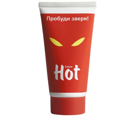 Возбуждающая гель-смазка HOT с женьшенем - 50 мл. Возбуждающая гель-смазка HOT с женьшенем - 50 мл.