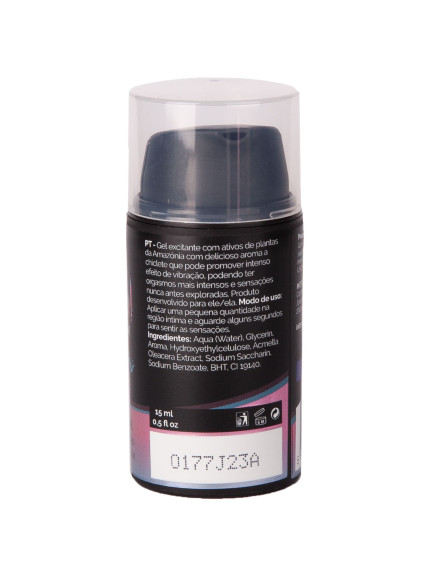 Жидкий интимный гель с эффектом вибрации Vibration! Bubble Gum - 15 мл. Жидкий интимный гель с эффектом вибрации Vibration! Bubble Gum - 15 мл.