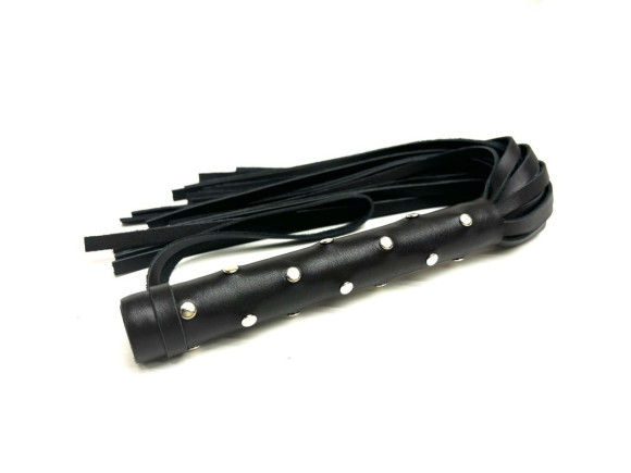 Кожаная плеть «Звездное небо» - 43 см. Кожаная плеть «Звездное небо» - 43 см.