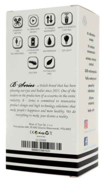 Черный массажер простаты с вибрацей и возвратно-поступательными движениями Черный массажер простаты с вибрацей и возвратно-поступательными движениями