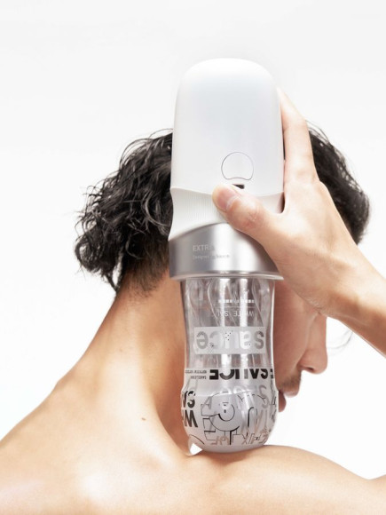 Белый автоматический мастурбатор Extra Sauce Белый автоматический мастурбатор Extra Sauce