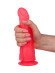 Розовый фаллоимитатор на присоске - 18,8 см. Розовый фаллоимитатор на присоске - 18,8 см.